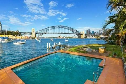 Stunning 1 Bed Apartment Sydney Harbour Side, Swimming pool, Free NBN