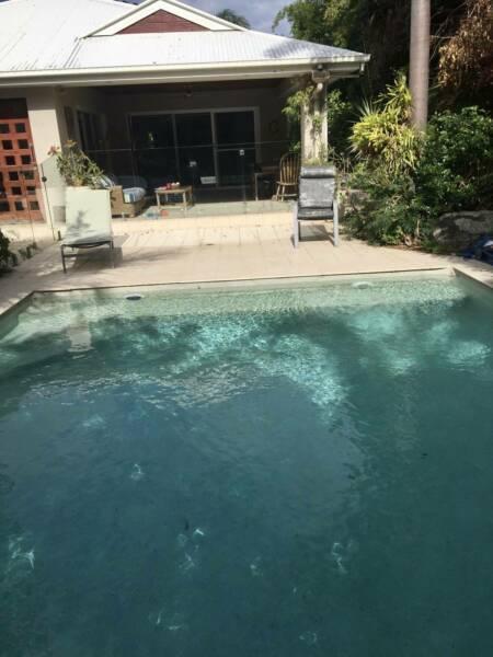 FULLY FURNISHED THREE BEDROOM HOME WITH POOL