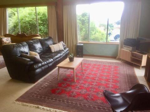 Central, fully furnished home to rent in West Hobart
