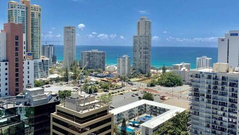 luxury shared accommodation ocean view surfers paradise level 22