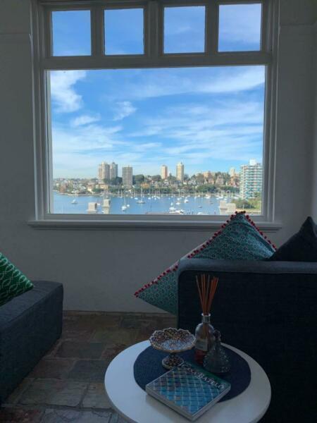 Sublet, 1 bd flat, waterfront view, liz bay 2011, 19July-5August