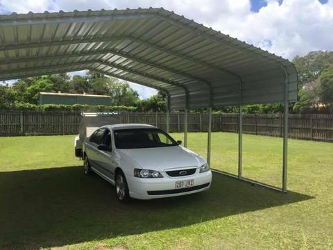 Ideal Two Vehicle Backyard Carport - 15% OFF (LIMITED TIME ONLY)