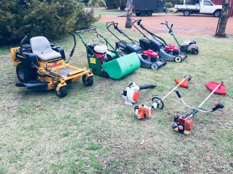 LAWN MOWING ROUND FOR SALE IN THE THE BUNBURY REGION!