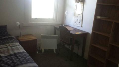 Spare single bedroom in Robe St St Kildaavailable now