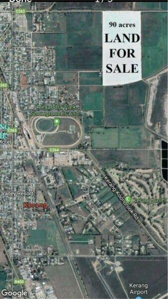 Kerang 90 acres Land for sale