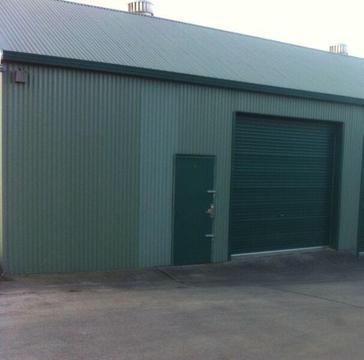 Industrial shed unit to rent