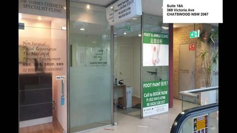 CHATSWOOD Level 2 Retail Shop 30sqm on Victoria Ave - For Lease