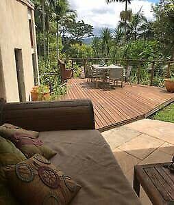 Stunning Rainforest views 3 Bedroom house plus self contained studio