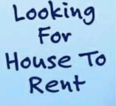 Wanted: FAMILY LOOKING FOR A RENTAL HOME
