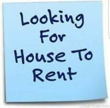 Looking for a one bedroom house for rent