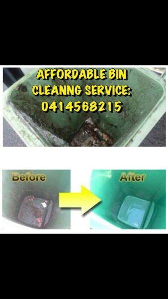 Rubbish bin cleaning business