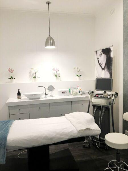 Treatment Room inside a Laser Clinic in Port Melbourne
