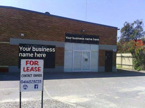 Commercial Property for Lease Inspect this Sunday 4th Aug 11-11.3