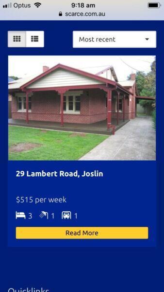 Beautifully renovated bungalow in sought after East Adelaide location!