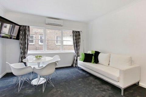 Close to CBD Fully Furnished 1 bedroom apartment, bills included