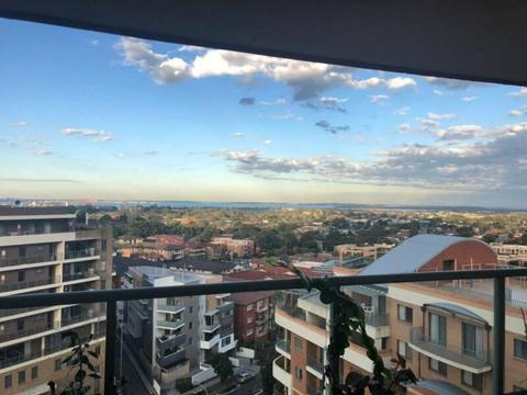 Master Bedroom with own bathroom on 13th Floor For Rent at Hurstville
