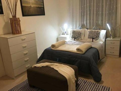 Fully furnished bedroom Chatswood