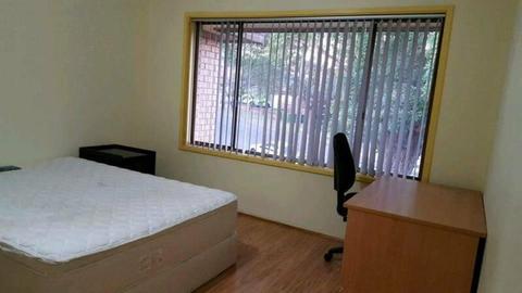 Fully furnished very large queen bedroom in Punchbowl (10min walk)