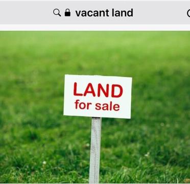 Vacant land to rent?