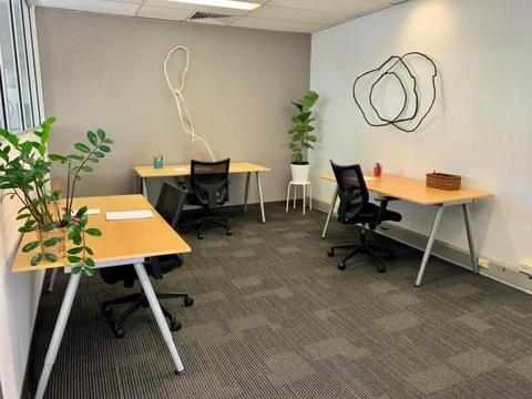Light filled, flexible office space sublease