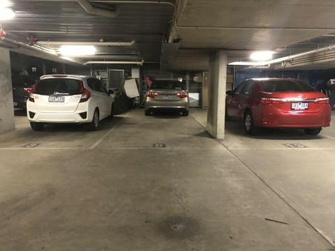 North Melbourne undercover secured car park for rent