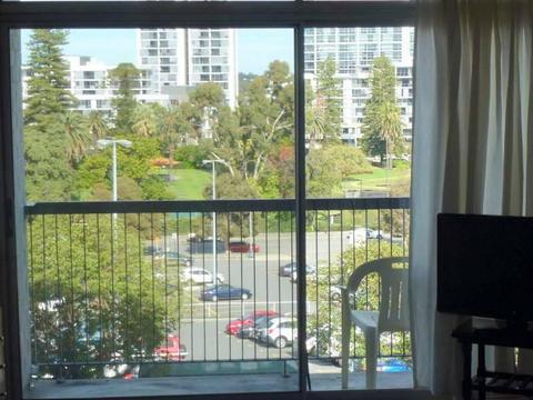 Park and City Views, fully furnished apartment, secure carbay on-site