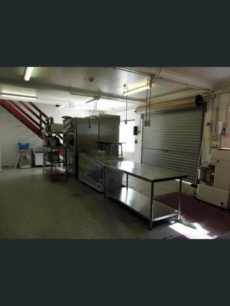Commercial kitchen catering food preparation facility for lease