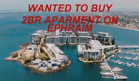 WANTED TO BUY - 2 Bedroom Apartment @ Ephraim Island, Paradise Point