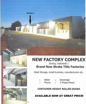 FACTORY FOR LEASE