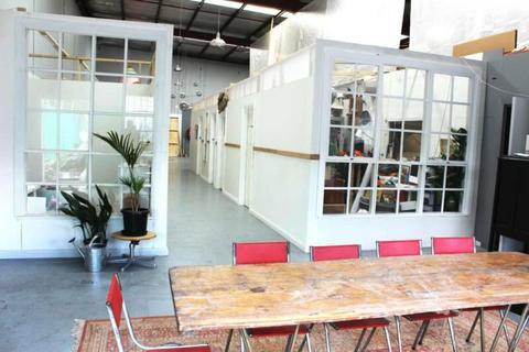 Studios in our makerspace with workshop access