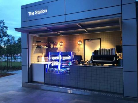 Cafe at Rouse Hill Train Station