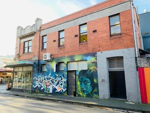 WAREHOUSE LOCKABLE STUDIO WITH GREAT NATURAL LIGHT ON CHAPEL ST