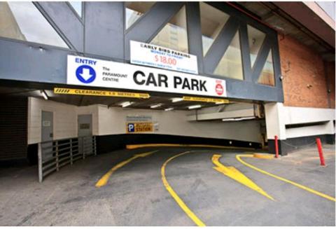 Car park for rent - Melbourne CBD - Paramount centre