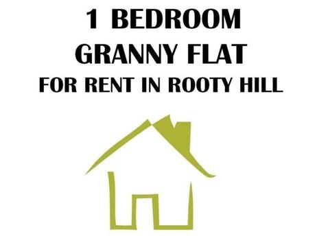 1 BEDROOM GRANNY FLAT FOR RENT IN ROOTY HILL