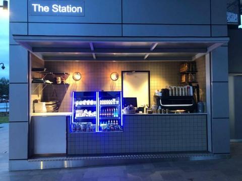 Cafe at Kellyville Railway Station