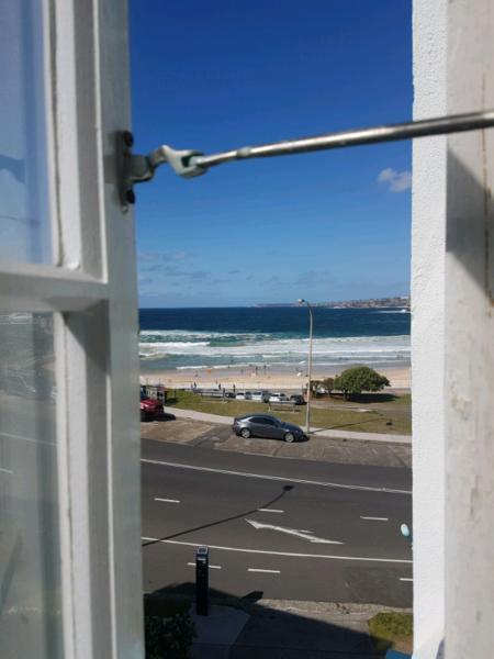 Furnished double room. ocean views Campbell Parade Bondi Beach