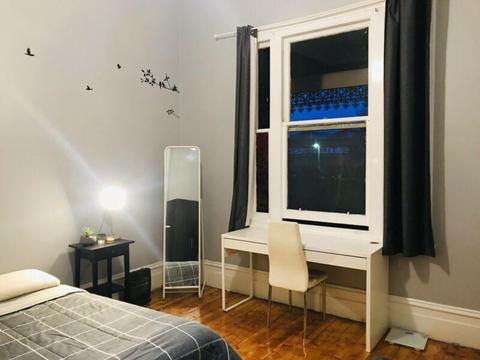 B right, clean and cozy inner city private room