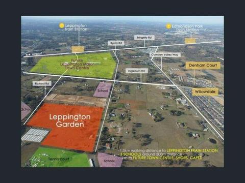 Leppington garden land from$387 k land+ Home package from $682k