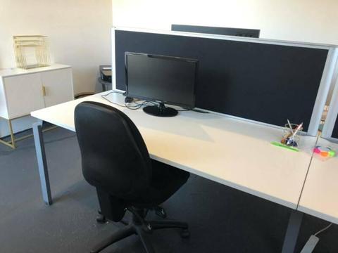 Desk space available in Brookvale creative warehouse - unique offer!