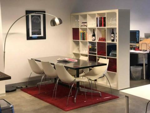 1 to 6 Office Desks for Rent in Trendy South Melbourne Office