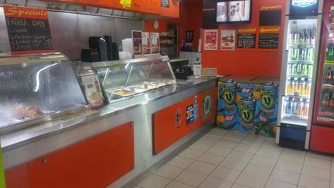 Charcoal Chicken Fish and Chips Shop For Sale