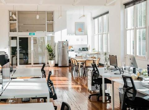 Desks in Creative Office Space available in Surry Hills
