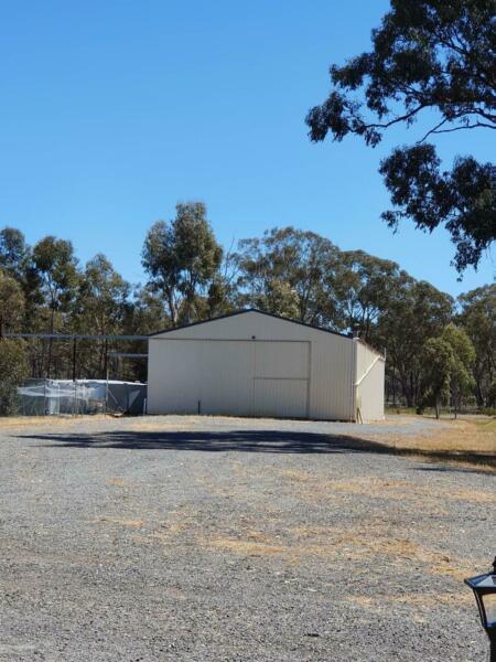 Caravan / Motorhome / Car Secure Storage in a big shed