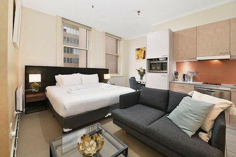 $599 per week. 65 Elizabeth St. 1 Mnth CBD Furnished Studio Bills Inc