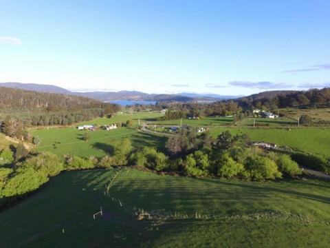 Prime acreage with water views at Lymington Tasmania