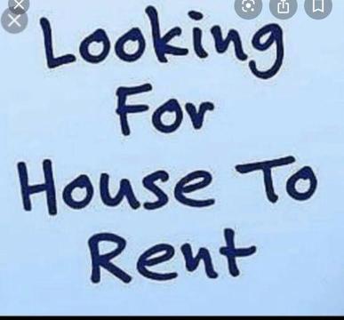 Wanted: I'm looking for a 2-3 bedroom house