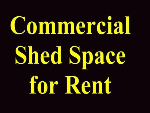 Sandgate Commercial Shed for rent