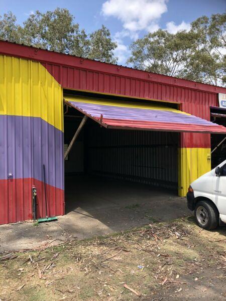 Industrial shed for lease