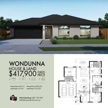 Why Rent When You Could Own? Brand New Home At Wondunna!