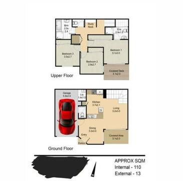 For Rent Move in ASAP 3 bedrooms NRAS Kippa-Ring